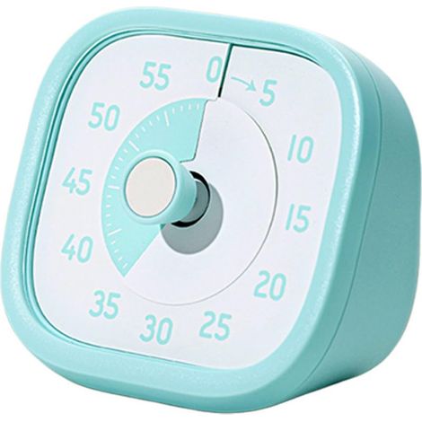 Visueller 60-Minuten-Timer, Klassenzimmer-Timer, Countdown-Timer für Kinder und Erwachsene, Zeitmanagement-Tool für den Unterricht (1/5)