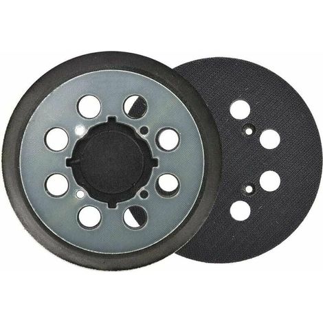 Patins De Remplacement Pour Ponceuse - 125 mm - 8 Trous D'aspiration - Compatible Avec Modèles DeWalt DCW210N DWE6423 - 1 Pièce