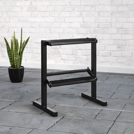 Haltères negro en acero 94 x 52,5 x 82 cm (1/5)