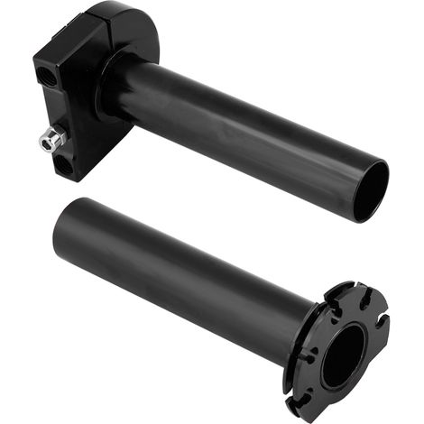 Poignée d'accélérateur 7/8" 22mm pour moto, scooter, dirt bike - Poignée de torsion noire (1/5)