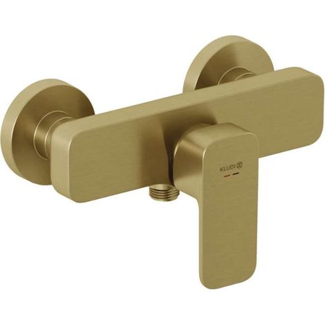 Kludi Renon - Mitigeur de douche, doré brossé 42831N075