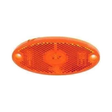 Imline – Feu de position latéral LED orange – Éclairage puissant et économe en énergie – Installation facile avec entraxe 85 mm – Dimensions compactes 100 x 44 x 12 mm (1/2)