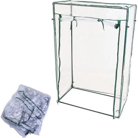 Housse de tente de jardin transparente,Abri isolant pour plantes,Pour tomates,fruits,Protection contre les intempéries(10050150cm) (1/5)