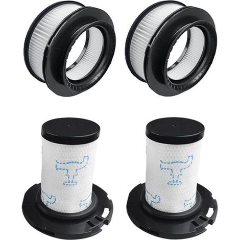4 Kit de filtration pour Aspirateur Rowenta X-Force Flex 11.60 12.60 14.60 15.60 pour RH98xx (Remplacement Filtre après moteur ZR009008 et Filtre en mousse séparateur ZR009007) (1/5)