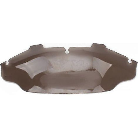 Pare-brise de moto 8"/6" style vague, carénage ABS, pour Harley Touring Electra Street Glide FLHX (1996-2013), 6 pouces, fumé. (1/5)