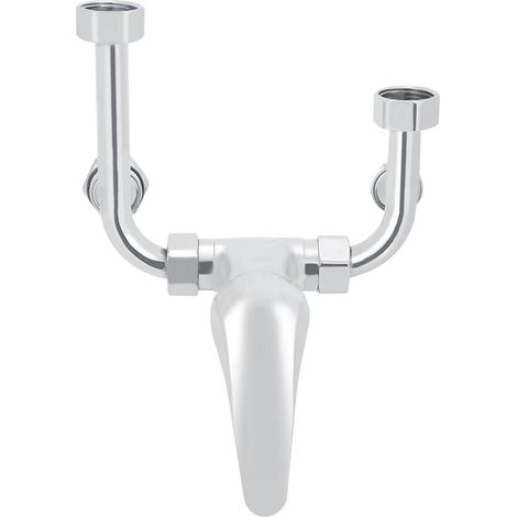 Robinet mélangeur d'eau chaude et froide G1/2 po pour chauffe-eau électrique, compatible avec salle de bain domestique. (1/5)