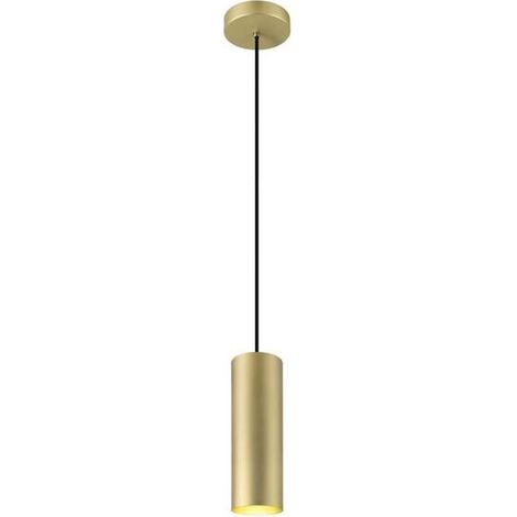 [GEBRAUCHT] B-Ware SLV Pendellampe Hängelampe Enola Deckenleuchte gold matt Aluminium Metall (1/2)
