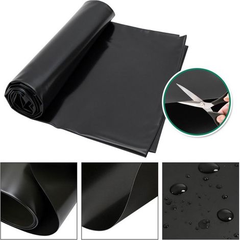 Revestimiento de HDPE para estanques - 3 x 4 m - 0,2 mm (1/5)