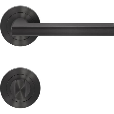 KARCHER DESIGN Drückergarnitur ER54 BAD 89 - Montana, Bad, Edelstahl (1/5)