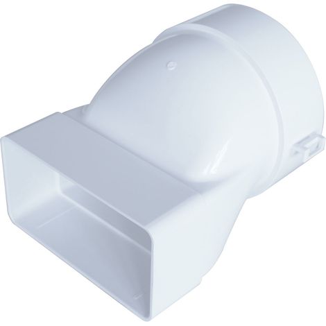 Duct adapter Flat - Round Air Duct Flat PVC 55-110 (1/2)