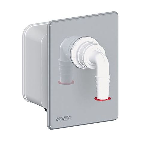 DALLMER Anschlussset Waschgeräte-Siphon 400 Vario.1, 140418 (1/2)