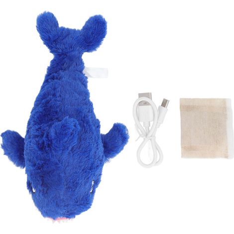 Cat Toy Rechargeable Electric Cat Toy Bite Resistant Teeth Grinding Plush Pet Toy Anxiety Reduction Interactive Pet Toy Type 3 (1/4)