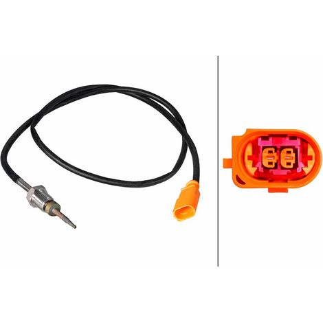 Capteur, température des gaz Hella 6PT 358 226-431 AUDI 03L906088BJ 03L906088CM