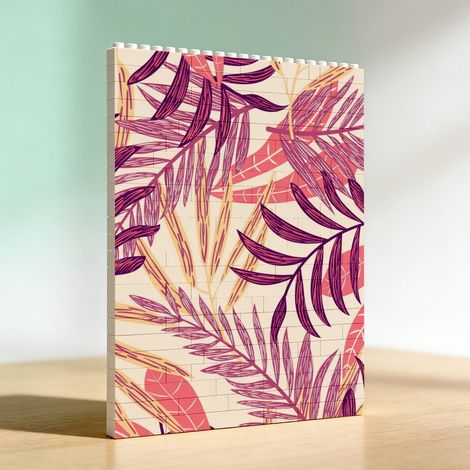 Cadre d’anniversaire créatif en briques pour adultes, cadeau d’anniversaire (1/5)
