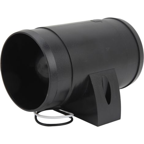 Ventilateur de conduit en ligne 3 pouces, 12 V, 5 pales, débit d'air élevé, fonctionnement silencieux, pour camping-car, bateau ou yacht (1/5)