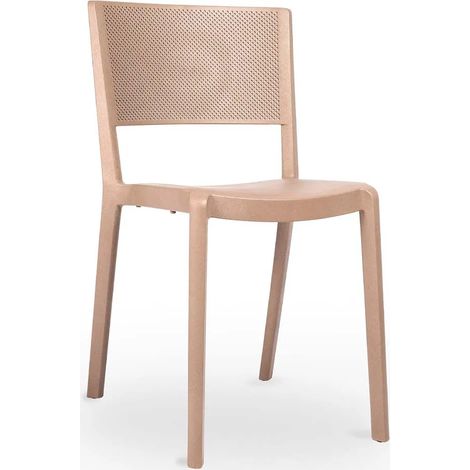 Silla de jardín Resol spot eco apilable resistente UV