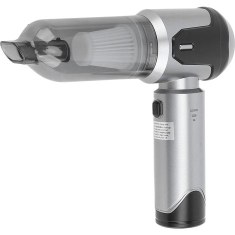 Aspirateur de voiture sans balais et sans fil, rechargeable 6000 mAh, mini souffleur d'air haute puissance pour voiture, bureau et maison (1/5)