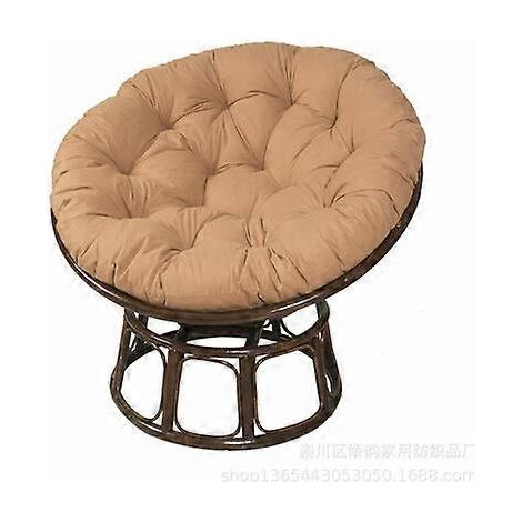 Comprend : coussins ronds pour fauteuil Papasan, coussins ronds pour siège Papasan, tapis, coussins pour fauteuil en rotin, coussins pour fauteuil suspendu et coussins amovibles. (1/5)