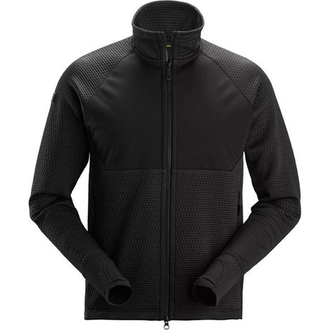 GIACCA SECONDO STRATO CON ZIP FLEXIWORK TG.XL NERO