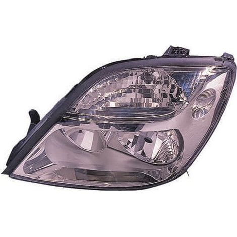 Phare avant gauche chromé H1/H7 Renault Megane Scenic 1 phase 2 1999-2003