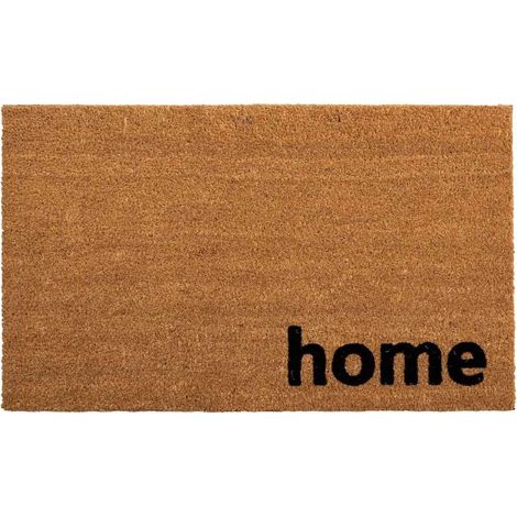 Felpudo de fibra marron 45x75 (1/5)