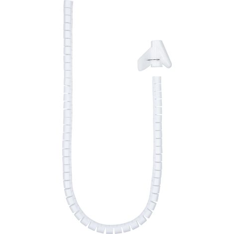 Organizador Cables Flexible 25mm 3m Blanco Nanocable 10.36.0003-w (1/4)
