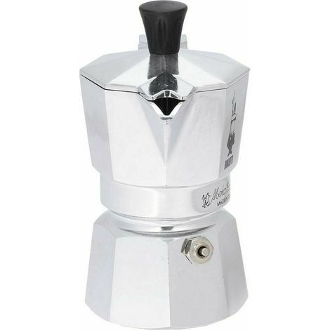 Caffettiera caffè espresso moka in alluminio 1 tazza bialetti