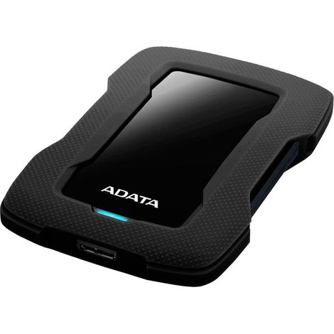 Disco duro externo  ADATA  HD330  4 TB  USB 3.1  Color negro  HD330-4TU31-CBK (1/2)
