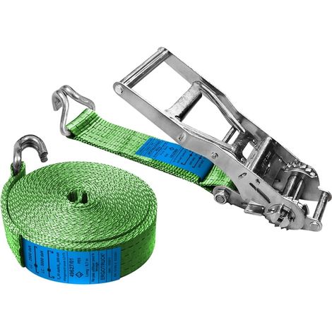 Sangle d'Arrimage 7.5T-9M ErgoTruck 2 Crochets Serrés PMS (1/2)