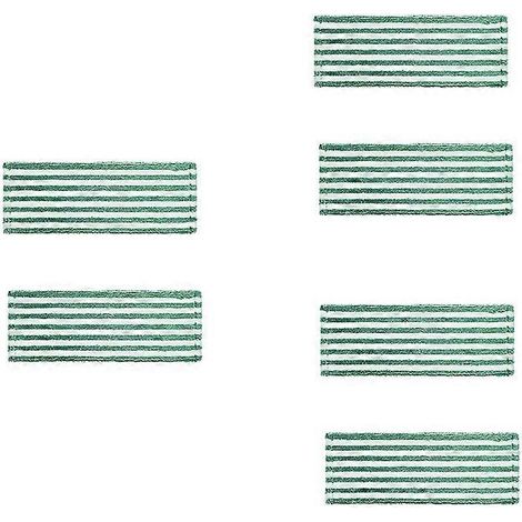 Tête de balai à franges en microfibre pour balai humide et sec, 18 pouces, tête de rechange plate pour balai Libman (6 pièces) ( ) (1/5)