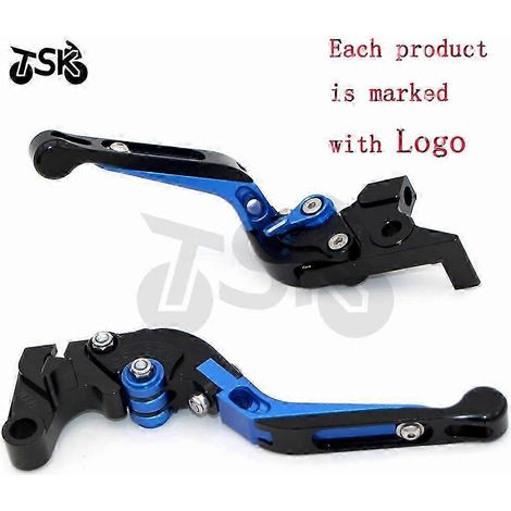 Levier de frein et d'embrayage pliable/extensible CNC avec logo, 20 couleurs, pour Kawasaki Z1000 SX Z1000SX Tourer 2017 (O) (1/5)