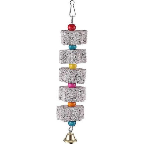 Pierre à aiguiser en forme de fleur pour accessoires pour perroquets et jouets pour cages à oiseaux (1/5)