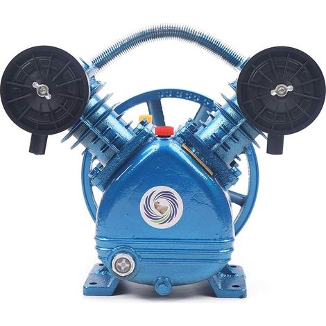 Tête de pompe à compresseur, 1,5 kW 8 bars, tête de pompe à air comprimé à un niveau, pour l'industrie chimique
