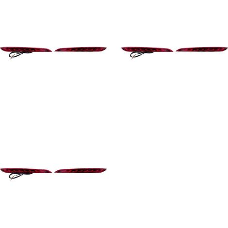 6 feux de pare-chocs arrière à LED dynamiques avec clignotants et réflecteur pour Hyundai Sonata 2015-2017 (1/5)