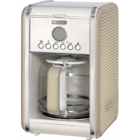 Cafetera americana vintage Ariete 1342 color beige
