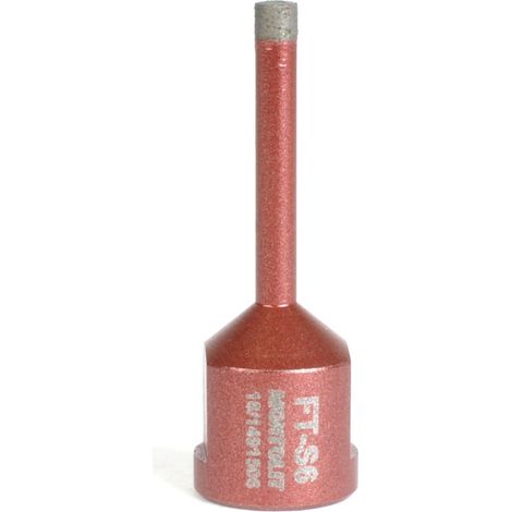 FRESA DIAMANTATA A SECCO E UMIDO Ø 6 MM MONTOLIT KILLER GRES FT-S6