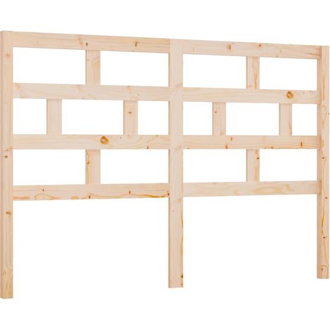 Maison Exclusive - Tête de lit 166x4x100 cm Bois massif de pin (1/5)