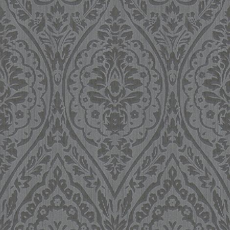 BRICOFLOR Papier peint baroque Tapisserie baroque Papier peint intissé Marron - 10,05 x 0,53 m (1/5)