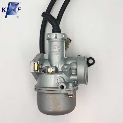 Le carburateur Kunfu KF PZ20K est adapté aux tricycles Zongshen, Lifan, Longxin et Foton équipés de moteurs à cylindre horizontal de 120 cm3. (1/4)