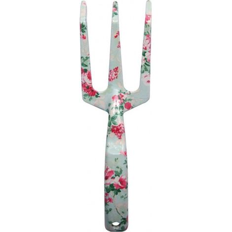 Uñas de jardín con motivo de rosa