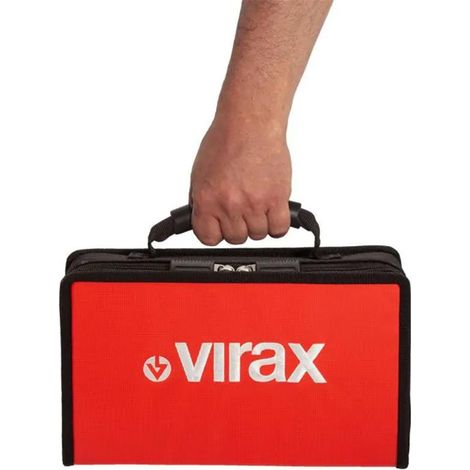 Estuche PLOMBIBOX 51 piezas Llave de grifo + Dados atravesantes - VIRAX 310410 (1/2)
