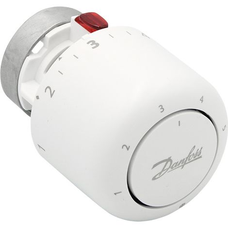 Thermostatkopf RA-V 34 mm mit Festfühler, Serviceelement, 5 - 26 °C,
