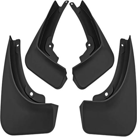 Garde-boue de voiture noir en 4 pièces (convient aux roues avant et arrière des modèles Buick 2020-2024), garde-boue anti-éclaboussures, imperméable et anti-rayures pour protéger les pièces automobile (1/5)