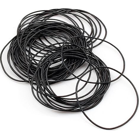 Lot de 950 joints toriques de rechange pour fond de montre, rondelles d'étanchéité en caoutchouc, diamètre 12-30 mm, épaisseur 0,5 mm (1/5)