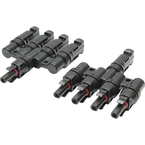 Set di 2 connettori tipo MC4-Y-4 1,5KV Breckner Germany (1/2)