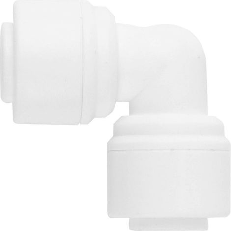 Raccord coudé à 90° 1/4" compatible avec la filtration RO/DI/aquarium (1/5)