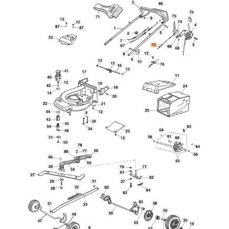 Cavo tagliaerba rasaerba modelli MAX48VBX ORIGINALE OLEOMAC 66060086