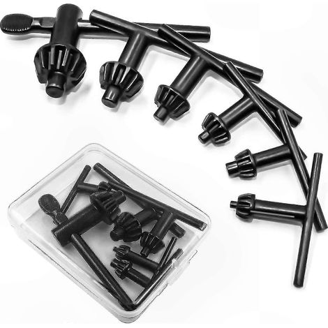 Jeu de clés de mandrin de perçage multi-tailles 4/6/10/13/16/20 mm, clés de rechange pour mandrins de perçage (paquet de 6) (1/5)