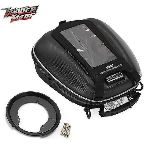 Sacoche de réservoir pour Honda CB CBR 500X 500F 300R 500 FX CB650R CB500X VFR1200X VFR 1200F CRF 250 300 L - Bagages Tanklock pour motos (1/5)