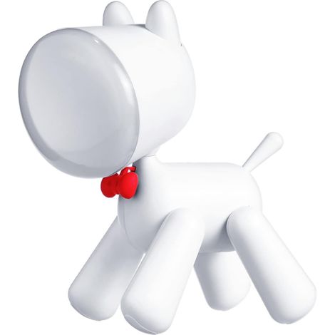 Lampe LED Chien USB Rechargeable Veilleuse 2 Niveaux Intensité Bureau Chambre Salon (1/5)